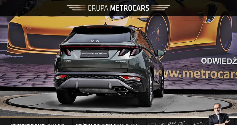 Hyundai Tucson cena 107900 przebieg: 108436, rok produkcji 2022 z Myszyniec małe 254